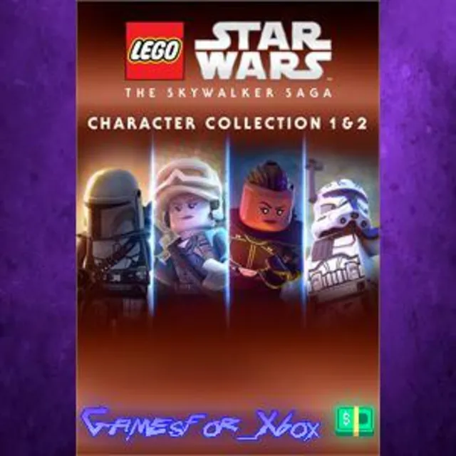 ☀️LEGO Star Wars The Skywalker Saga Character Collection 1 &amp; 2 XBOX DLC