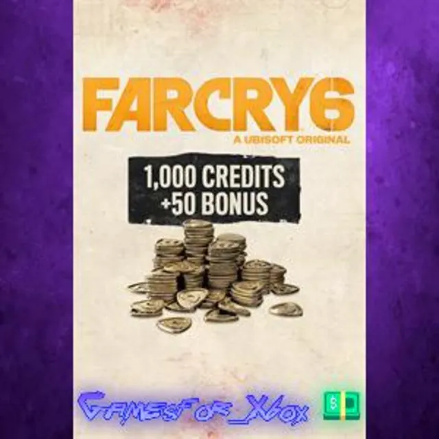 ☀️FAR CRY 6 - SMALL PACK 1,050 CREDITS XBOX DLC