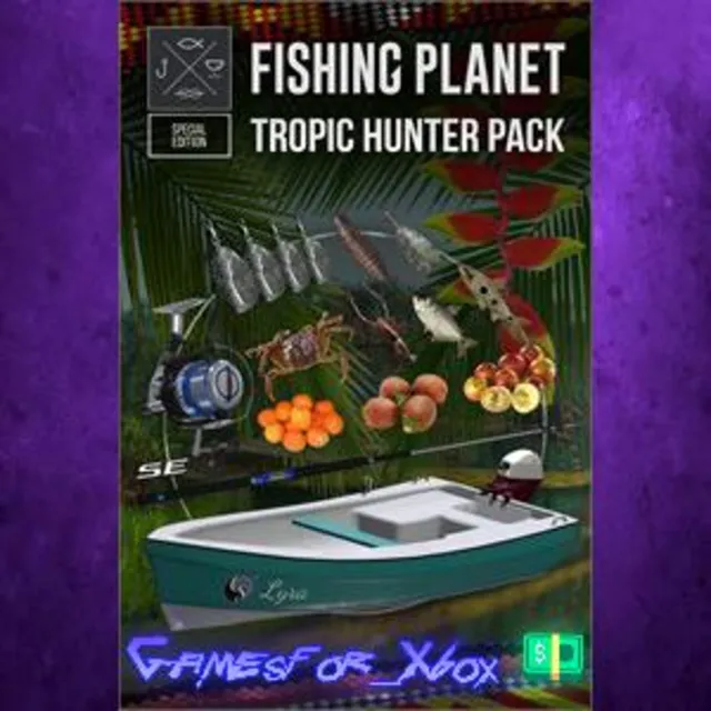 ☀️Fishing Planet Tropic Hunter Pack XBOX DLC