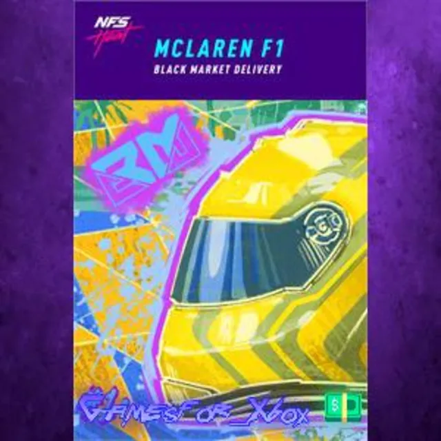 ☀️Need for Speed Heat - McLaren F1 Black Market Delivery XBOX DLC