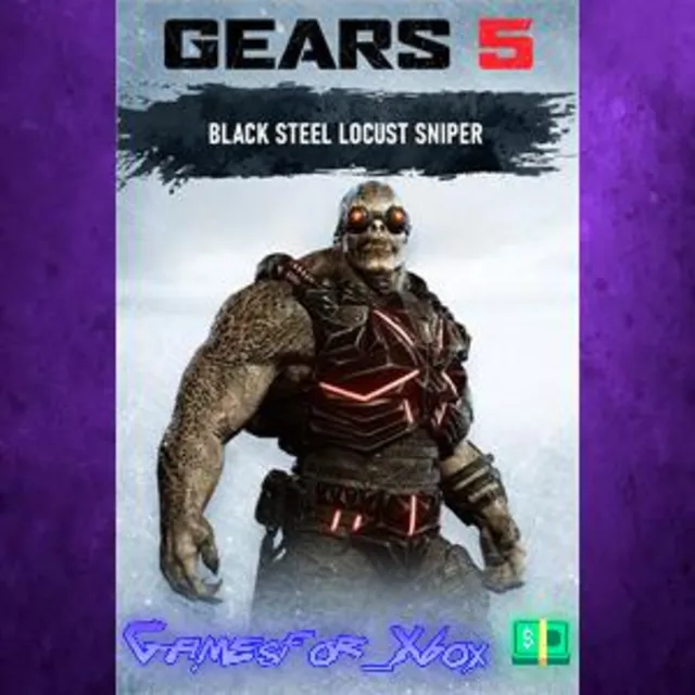 ☀️Black Steel Locust Sniper XBOX DLC