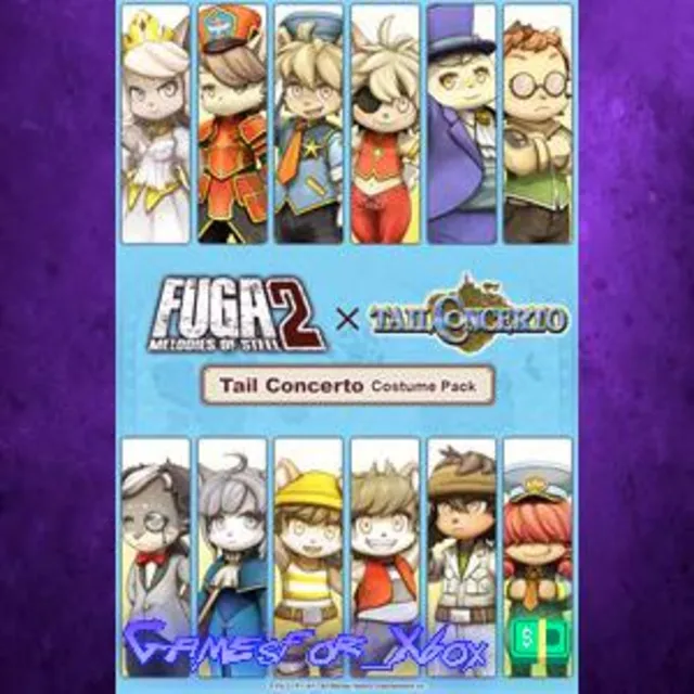 ☀️Fuga Melodies of Steel 2 - Tail Concerto Costume Pack XBOX DLC