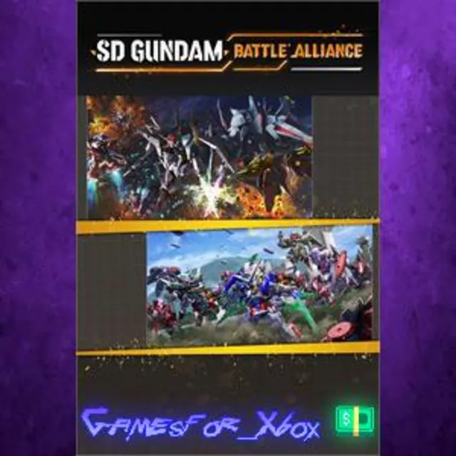 ☀️SD GUNDAM BATTLE ALLIANCE Unit and Scenario Pack 3 XBOX DLC