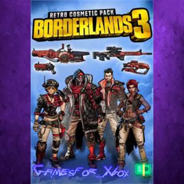 ☀️Borderlands 3 Retro Cosmetic Pack XBOX DLC