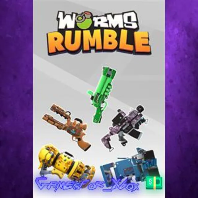 ☀️Worms Rumble - Armageddon Weapon Skin Pack XBOX DLC
