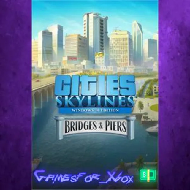 ☀️Cities Skylines - Content Creator Pack: Bridges &amp; Piers WIND DLC