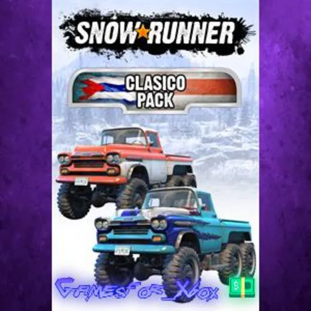 ☀️SnowRunner - Clasico Pack XBOX DLC