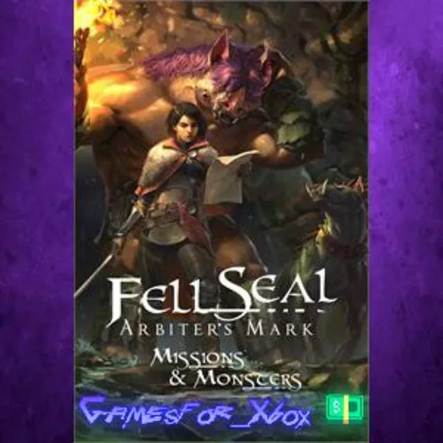 ☀️Fell Seal Arbiter’s Mark - Missions &amp; Monsters XBOX DLC
