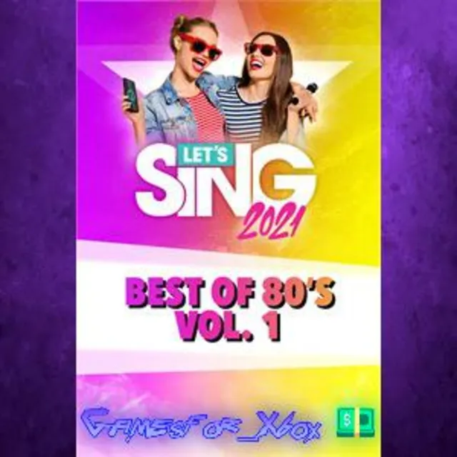 ☀️Let’s Sing 2021 - Best of 80’s Vol. 1 Song Pack XBOX DLC