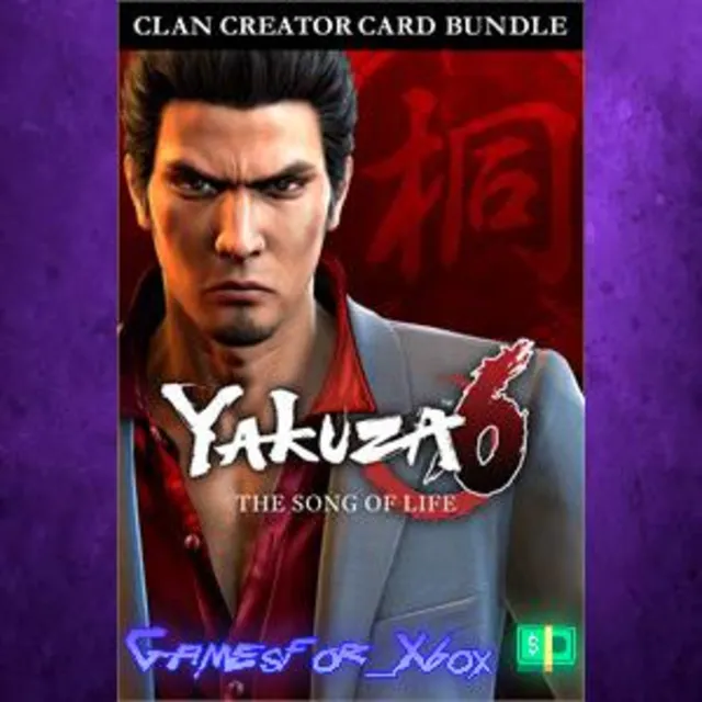 ☀️Yakuza 6 Song of Life for Windows 10 Clan Creator Card Bundle WIND DLC