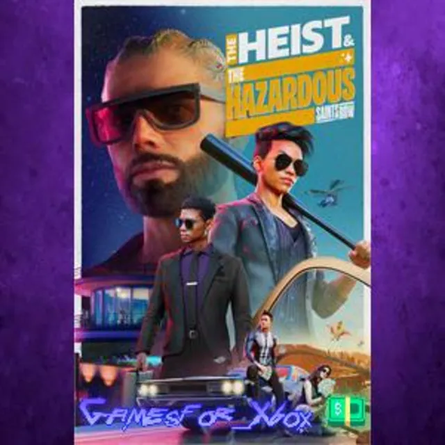 ☀️Saints Row The Heist &amp; The Hazardous XBOX DLC