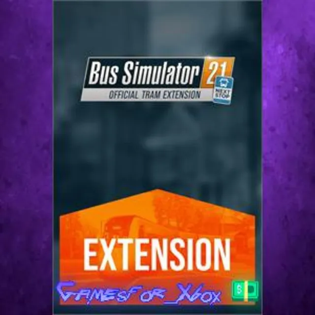☀️Bus Simulator 21 Next Stop - Official Tram Extension XBOX DLC