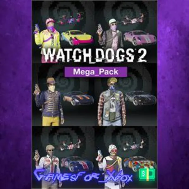 ☀️Watch Dogs2 - MEGA PACK XBOX DLC