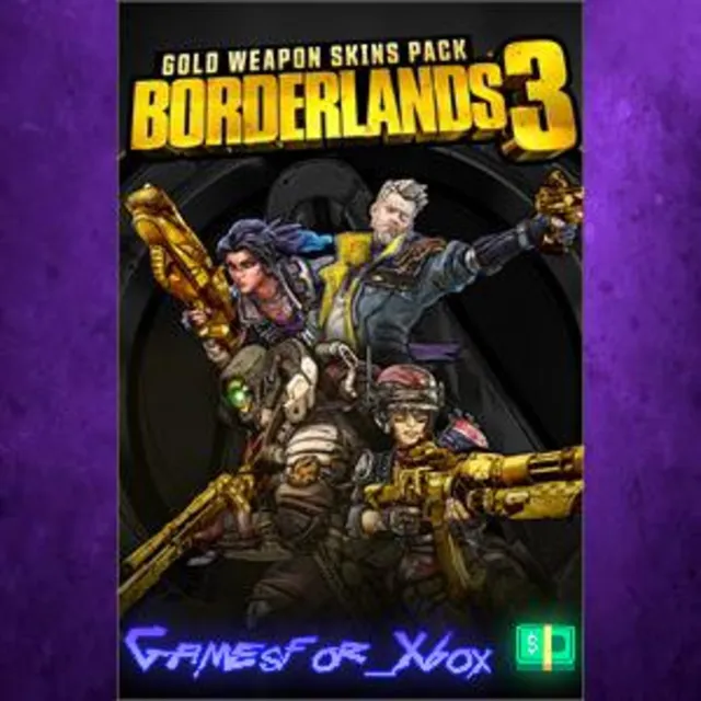 ☀️Borderlands 3 Gold Weapon Skins Pack XBOX DLC