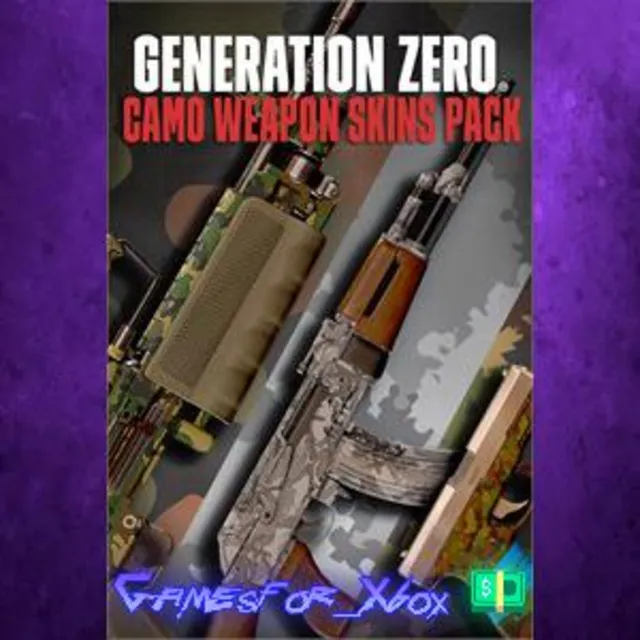 ☀️Generation Zero - Camo Weapon Skins Pack XBOX DLC