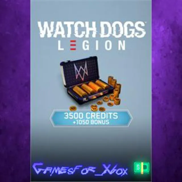 ☀️WATCH DOGS LEGION - 4550 WD CREDITS PACK XBOX DLC