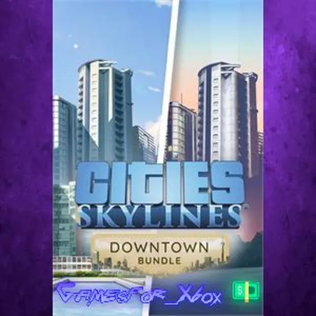☀️Cities Skylines - Downtown Bundle XBOX DLC