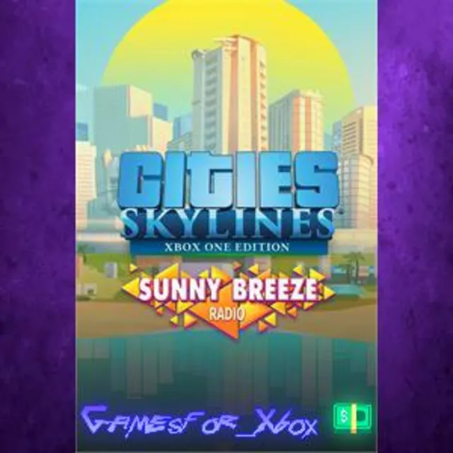 ☀️Cities Skylines - Sunny Breeze Radio XBOX DLC