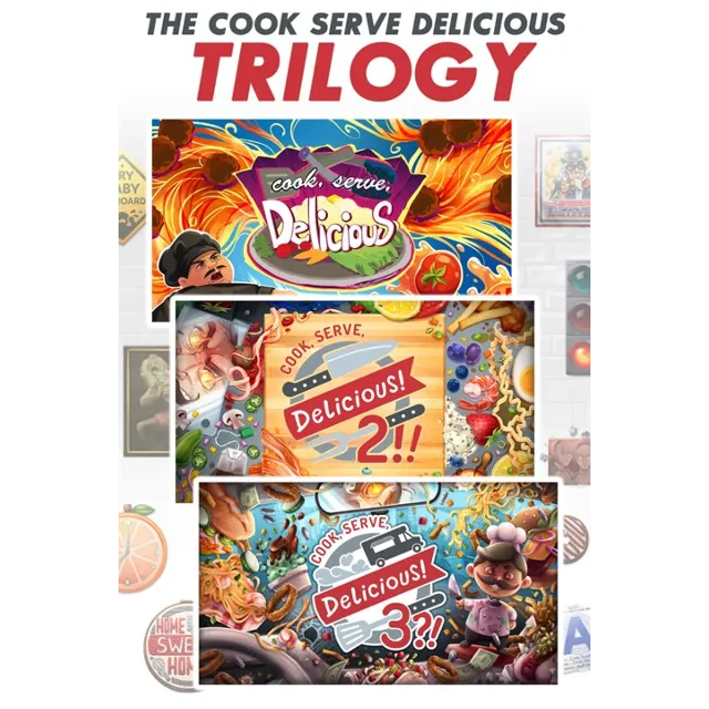 ✅ Cook, Serve, Delicious! Trilogy Bundle! Xbox активаци