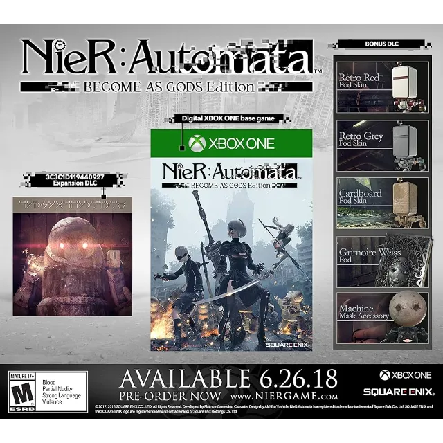 ⭐️ NieR:Automata BECOME AS GODS Edition Xbox One  X|S