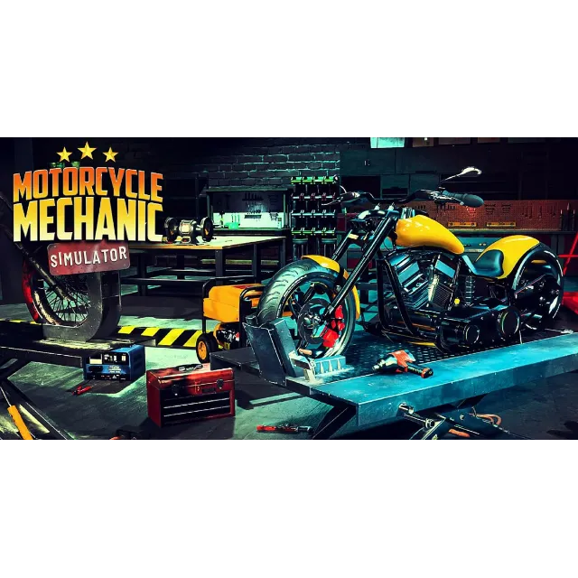 💥Motorcycle Mechanic Simulator 2021 🔵PS5 🔴TR🔴