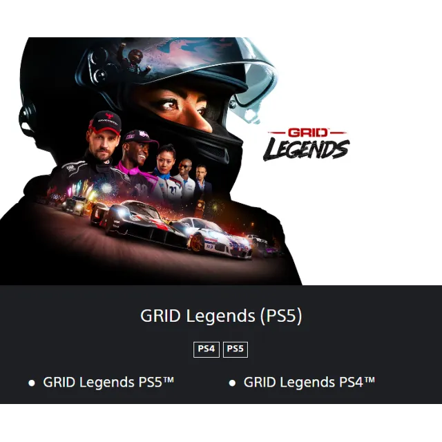💥GRID Legends 🔵 PS4 / PS5 🔴TR🔴