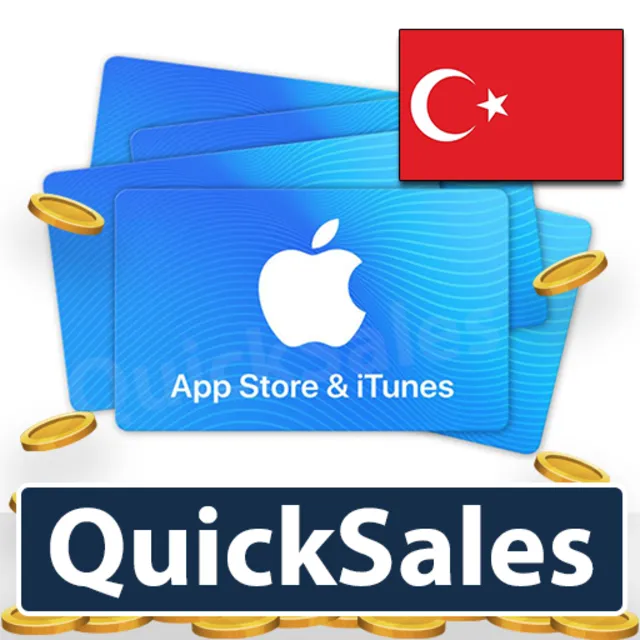 🚀APPLE🍏ITUNES🔵AppStore⚪️ТУРЦИЯ КАРТА ПОПОЛНЕНИЯ TL