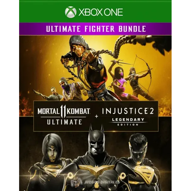 ⭐️ Mortal Kombat 11 Ultimate+Injustice 2 DLC Xbox One S