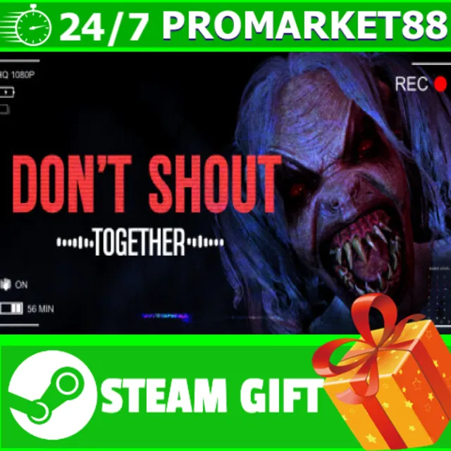 ⭐️ВСЕ СТРАНЫ+РОССИЯ⭐️ Don't Shout Together STEAM GIFT