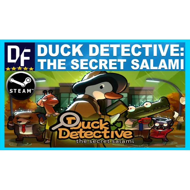 DUCK DETECTIVE: THE SECRET SALAMI✅STEAM✅на 90 дн🎁+ИГРЫ