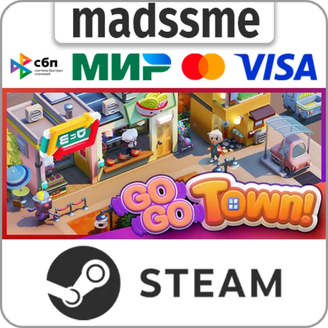 Go-Go Town! * RU/KZ/СНГ/TR/AR * STEAM 🚀 АВТОДОСТАВКА