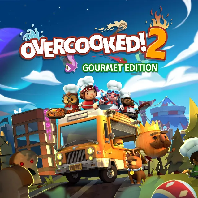 Overcooked! 2 - Gourmet Edition PS4 ПСН PLAYSTATION