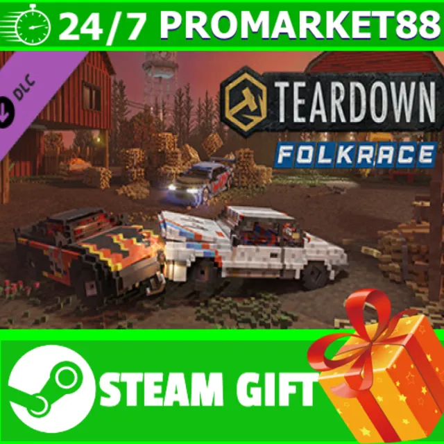 ⭐️ВСЕ СТРАНЫ+РОССИЯ⭐️ Teardown: Folkrace STEAM GIFT