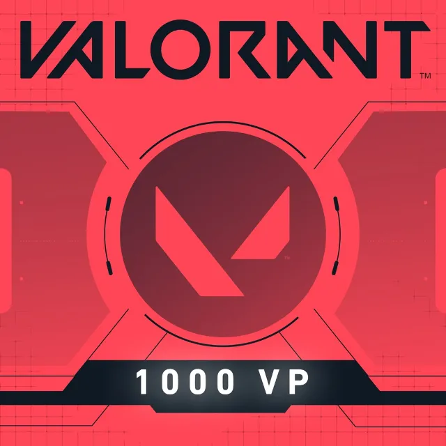 1000 VALORANT Points (50 бонус + 950) ПСН PLAYSTATION