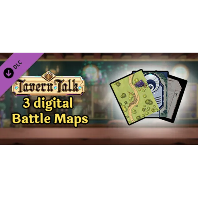 Tavern Talk - 3 Digital Battle Maps DLC * STEAM RU ⚡