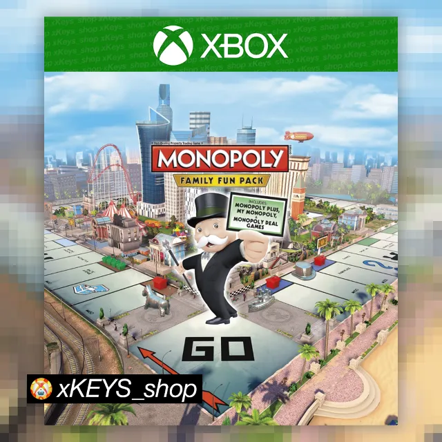 💰 (3 игры) МОНОПОЛИЯ: Для всей семьи XBOX КЛЮЧ🔑