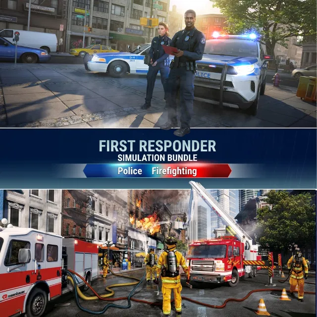 ✅First Responder Simulation Bundle Police Firefighting✅