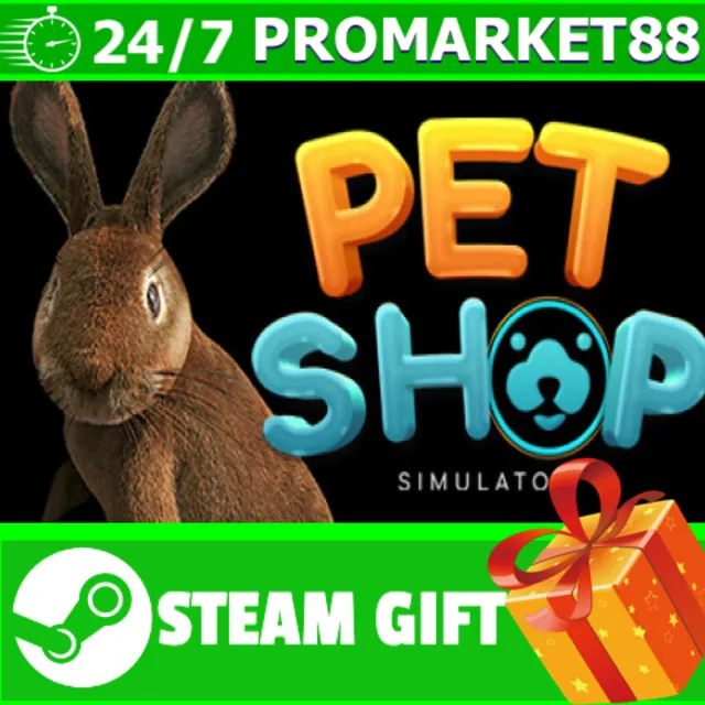 ⭐️ВСЕ СТРАНЫ+РОССИЯ⭐️ Pet Shop Simulator STEAM GIFT
