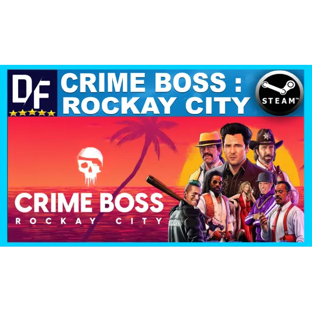 CRIME BOSS: ROCKAY CITY✅STEAM АККАУНТ✅на 90 дней🎁+ИГРЫ
