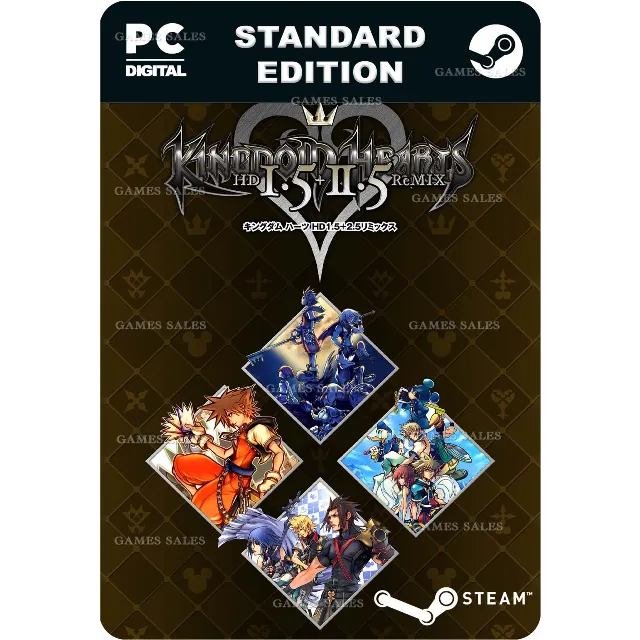 ✅💙KINGDOM HEARTS -HD 1.5+2.5 REMIX-💙STEAM GIFT🤖АВТОД
