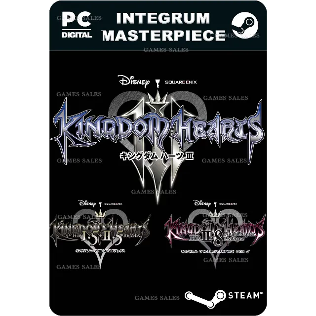 ✅💙KINGDOM HEARTS INTEGRUM MASTERPIECE💙STEAM GIFT🤖