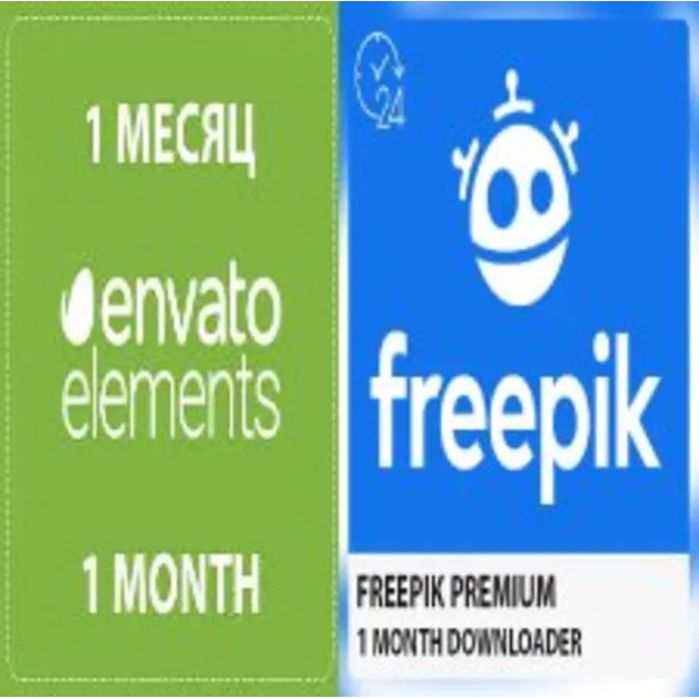 Envato + Freepik