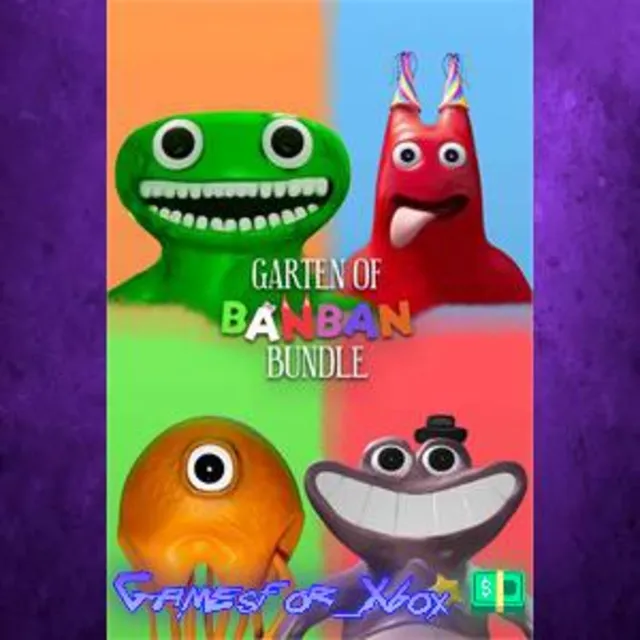 ☀️Garten of Banban Bundle 1 + 2 + 3 + 4 XBOX