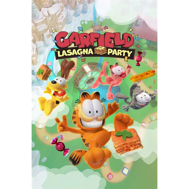 ✅ Garfield Lasagna Party Xbox One|X|S активация