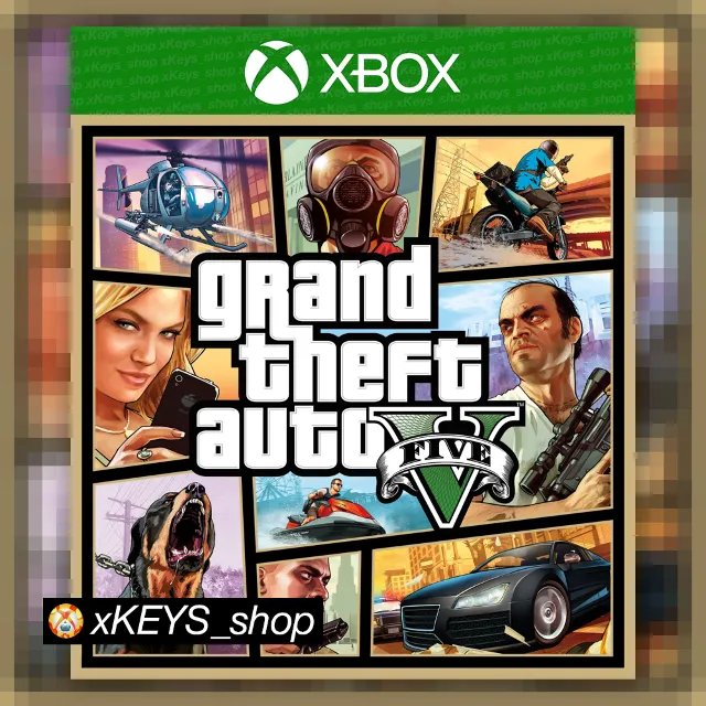 🚁 ГТА 5 (Переиздание 2022) 🟩 XBOX SERIES КОД КЛЮЧ🔑