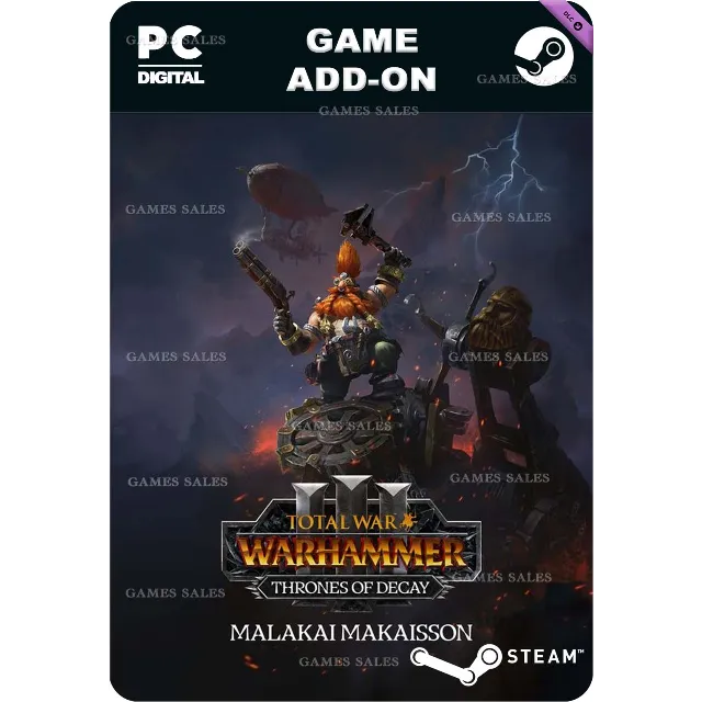 ✅💙TOTAL WAR: WARHAMMER III - MALAKAI  THRONES OF DECAY