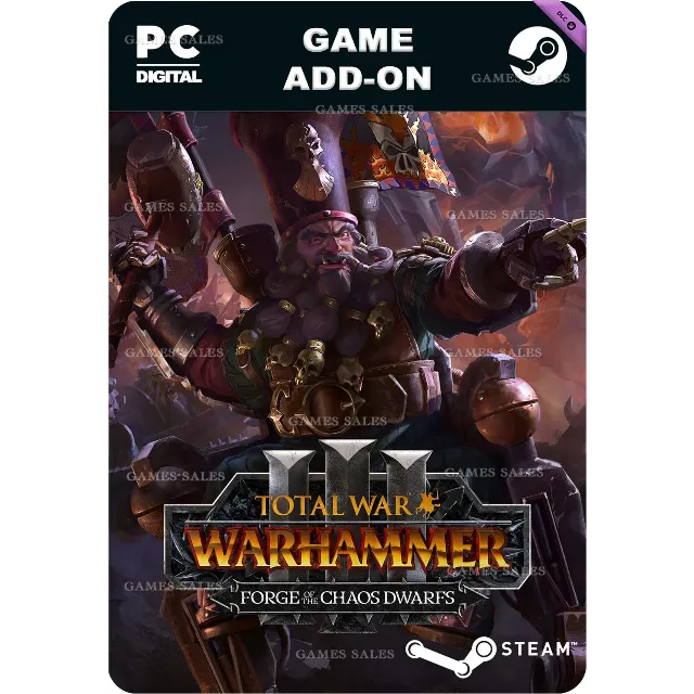 ✅💙TOTAL WAR: WARHAMMER III - FORGE OF THE CHAOS DWARFS