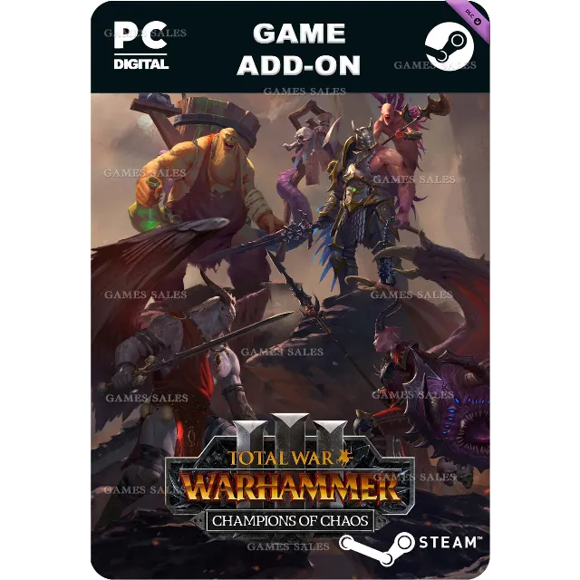 ✅💙TOTAL WAR: WARHAMMER III - CHAMPIONS OF CHAOS💙STEAM