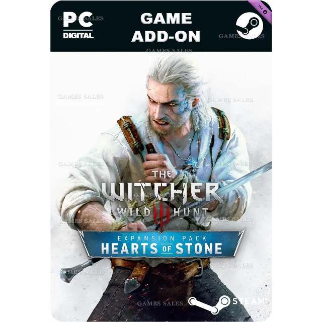 ✅💙THE WITCHER 3 ДИКАЯ ОХОТА — КАМЕННЫЕ СЕРДЦА💙STEAM🤖