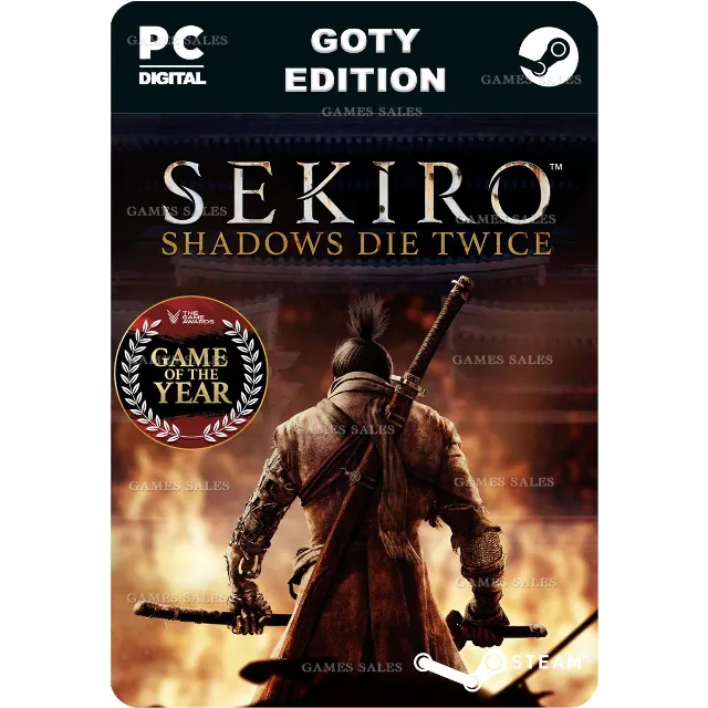 ✅💙SEKIRO: SHADOWS DIE TWICE - GOTY EDITION💙STEAM GIFT